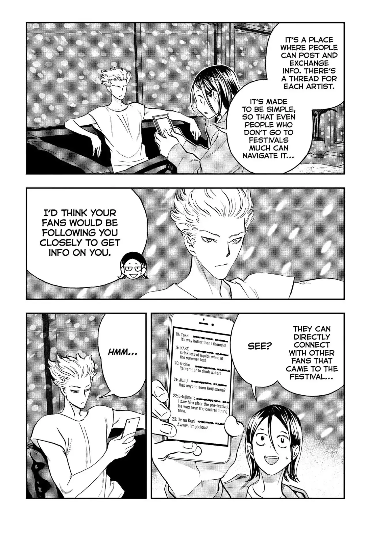 Paripi Koumei Chapter 82 page 15