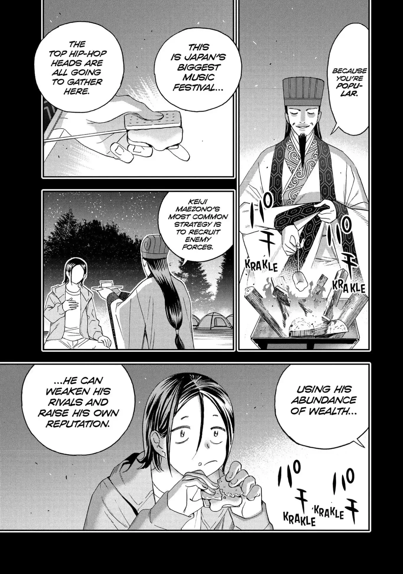 Paripi Koumei Chapter 82 page 11