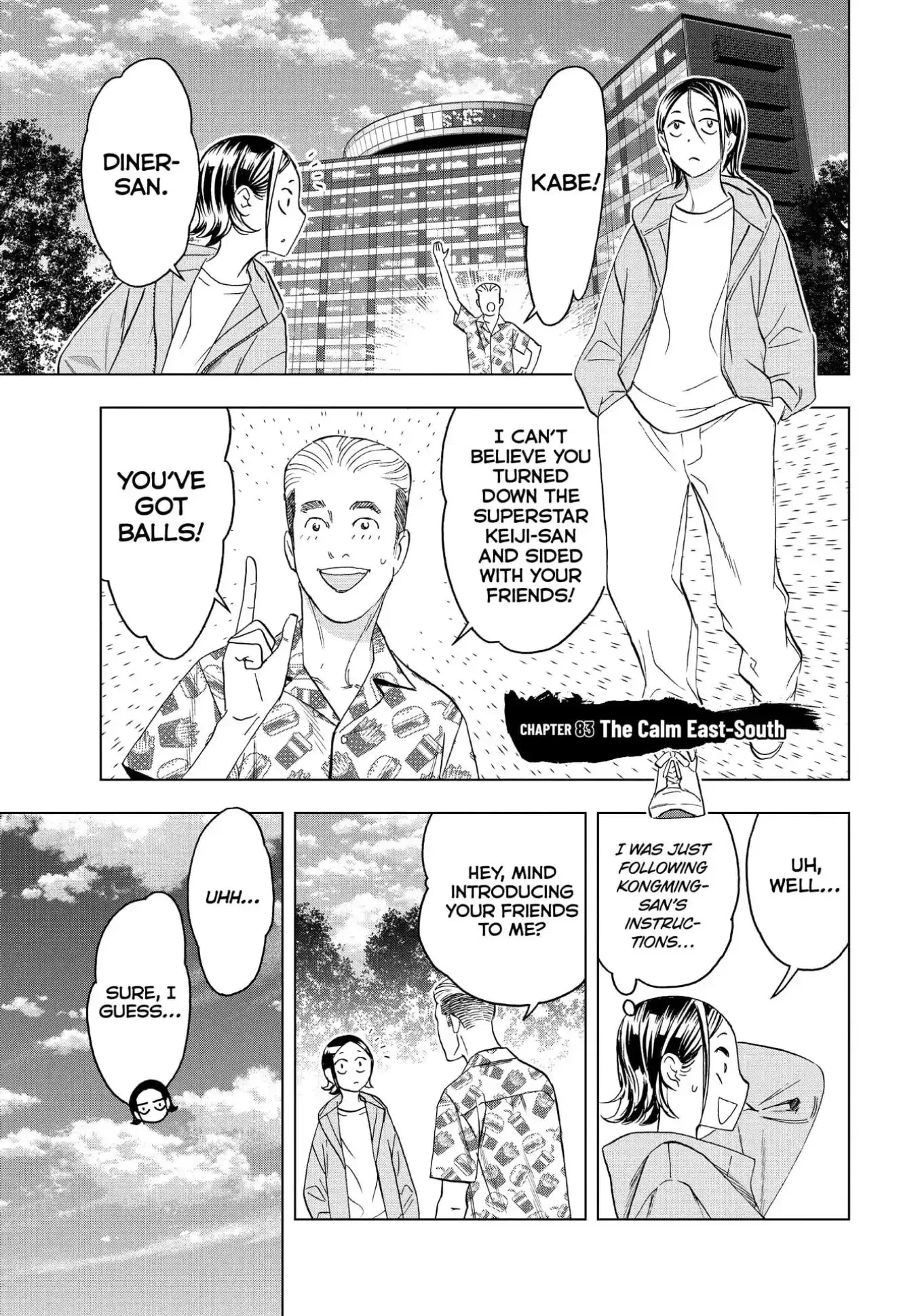Paripi Koumei Chapter 83 page 1