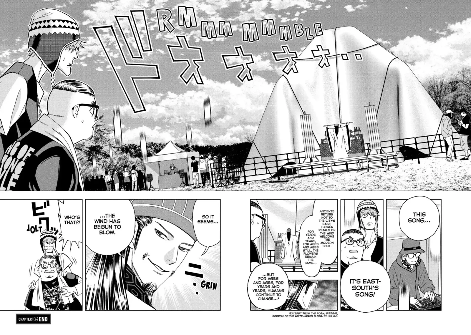 Paripi Koumei Chapter 83 page 16