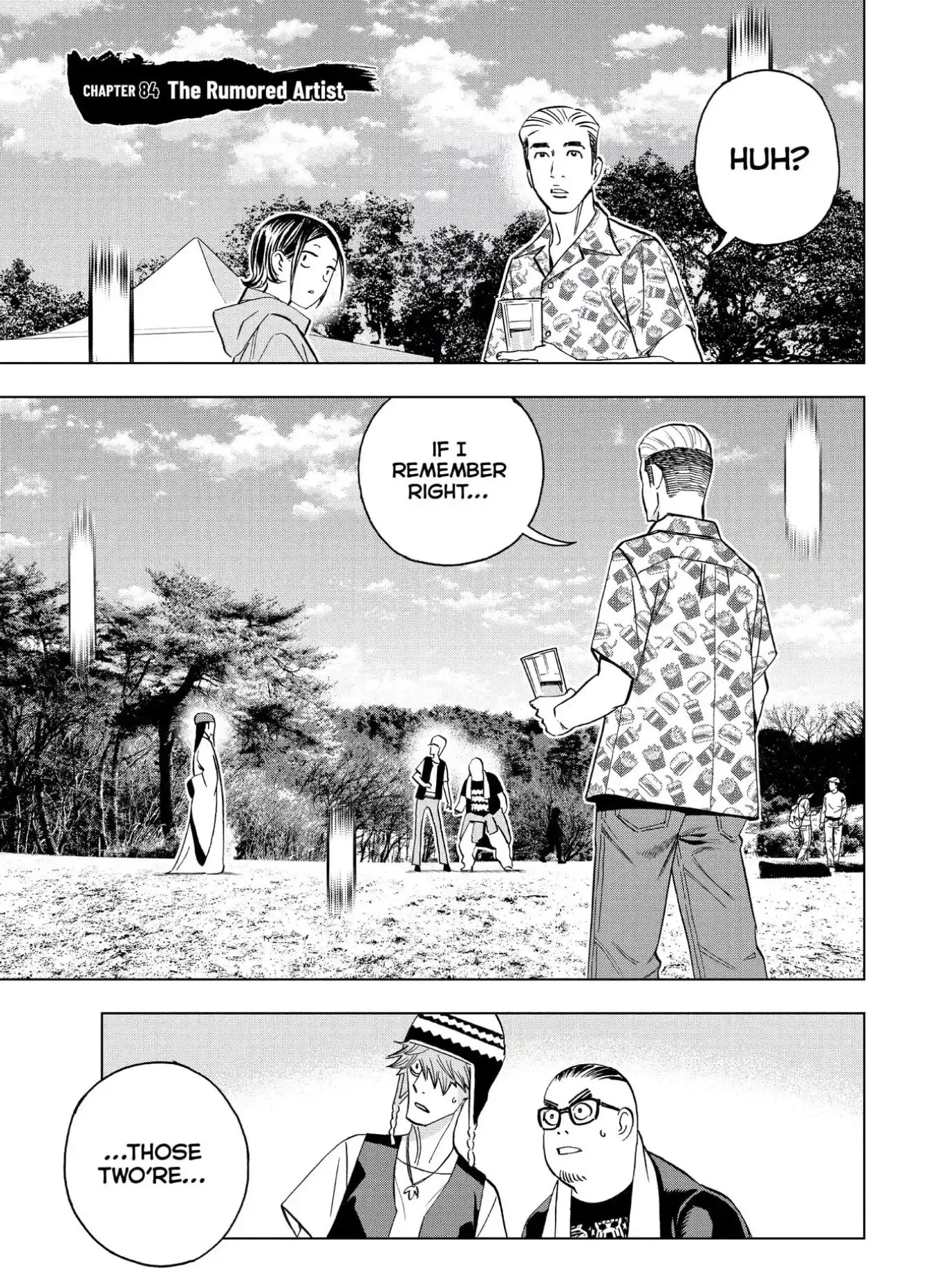 Paripi Koumei Chapter 84 page 1