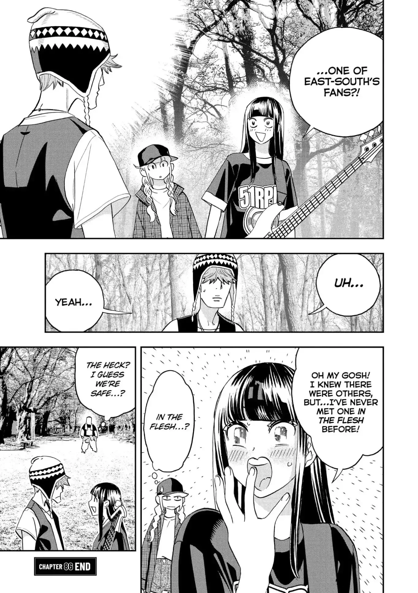 Paripi Koumei Chapter 86 page 17