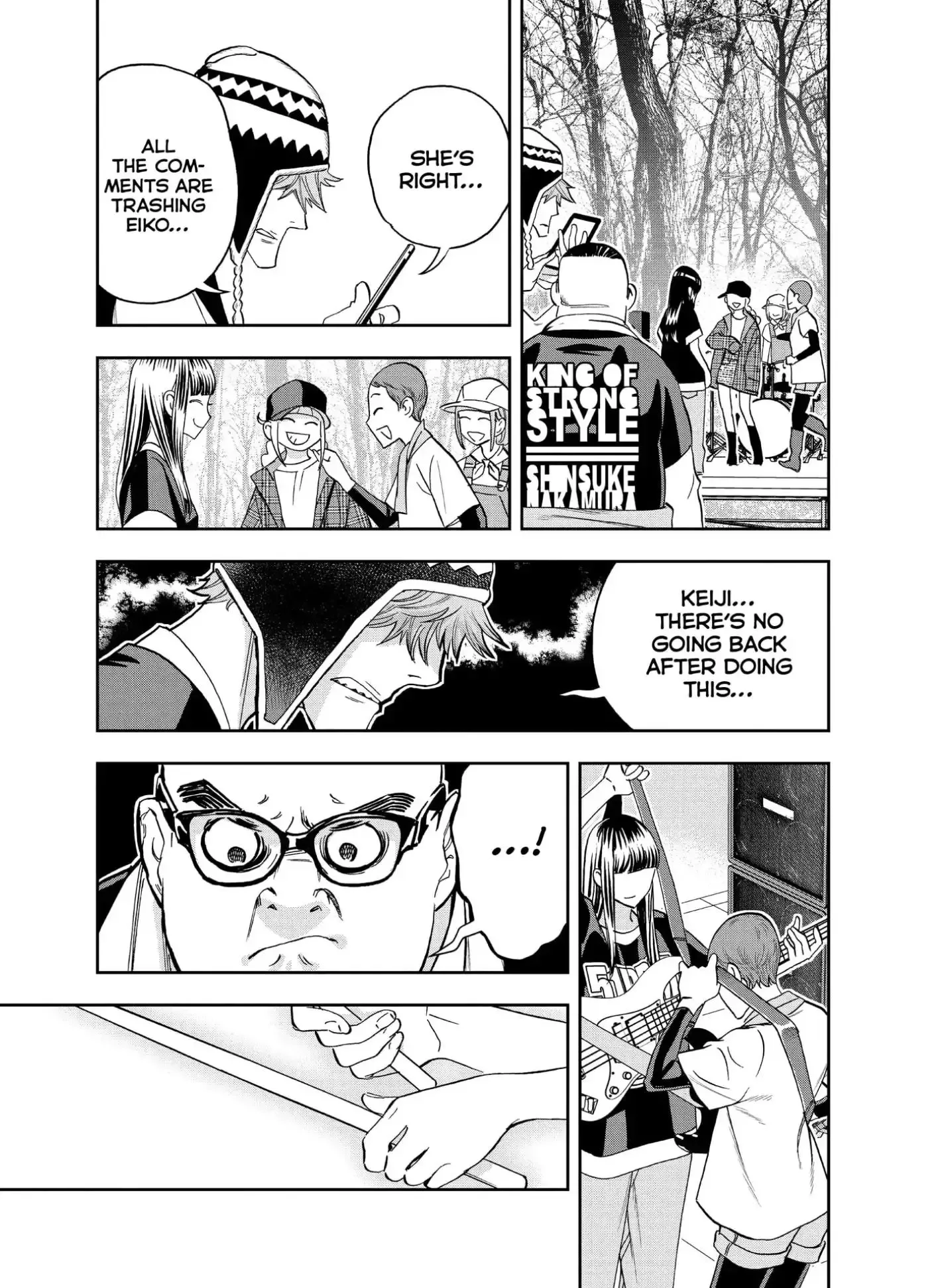 Paripi Koumei Chapter 87 page 15