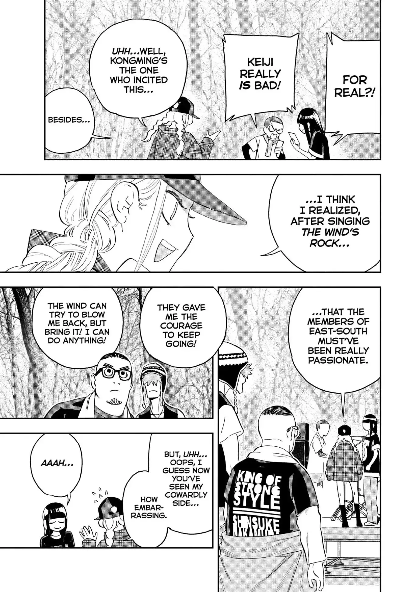 Paripi Koumei Chapter 87 page 13