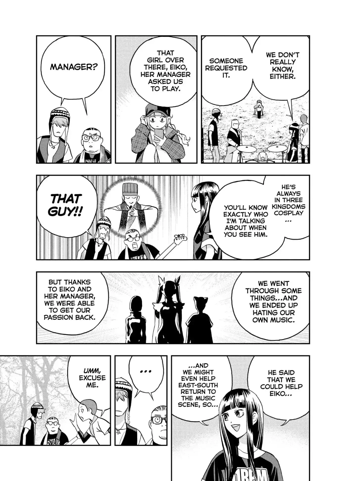 Paripi Koumei Chapter 87 page 3