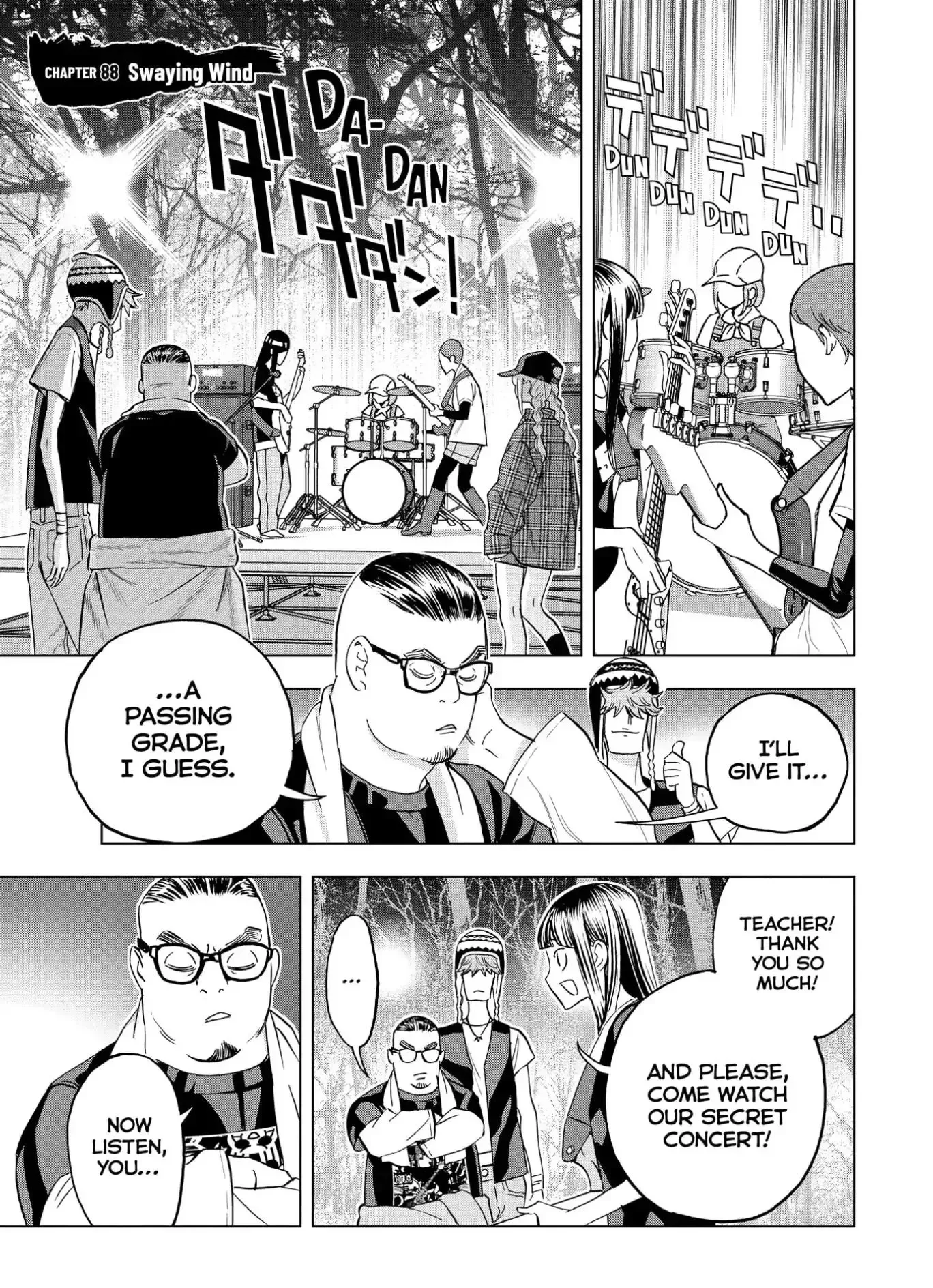 Paripi Koumei Chapter 88 page 1