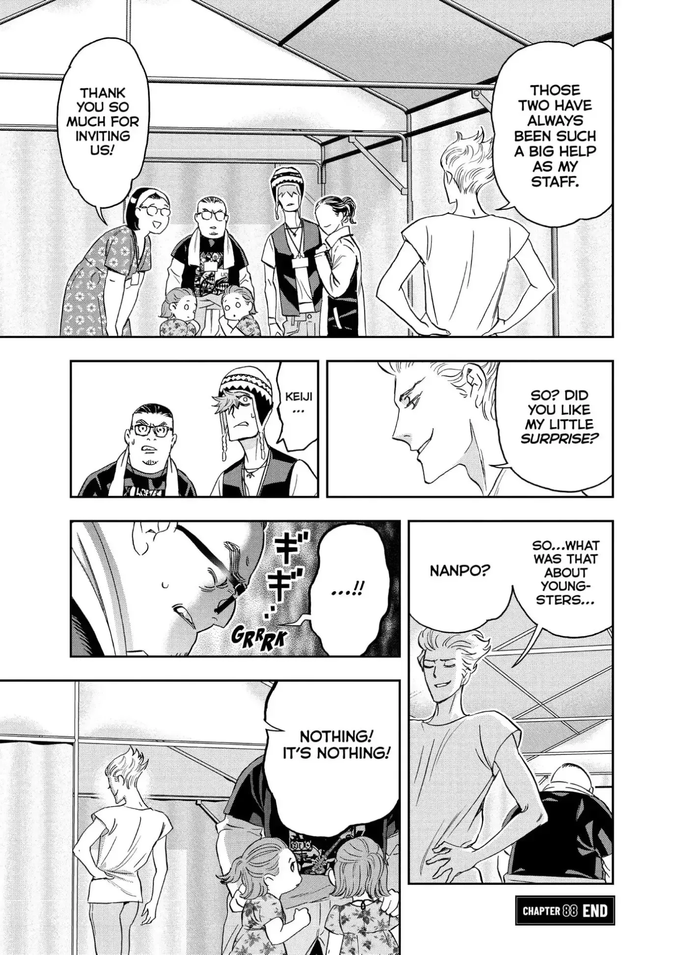 Paripi Koumei Chapter 88 page 17