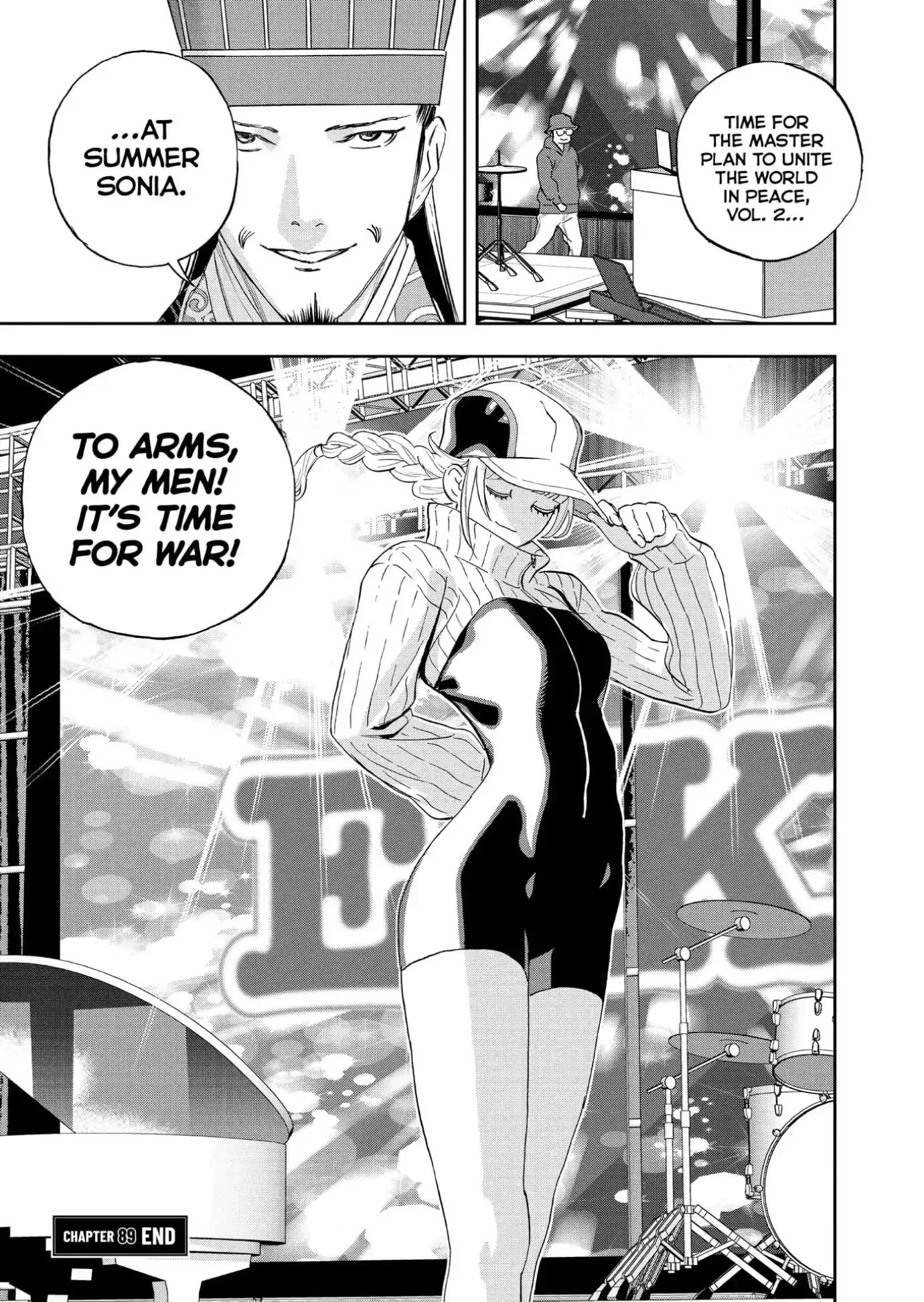 Paripi Koumei Chapter 89 page 17