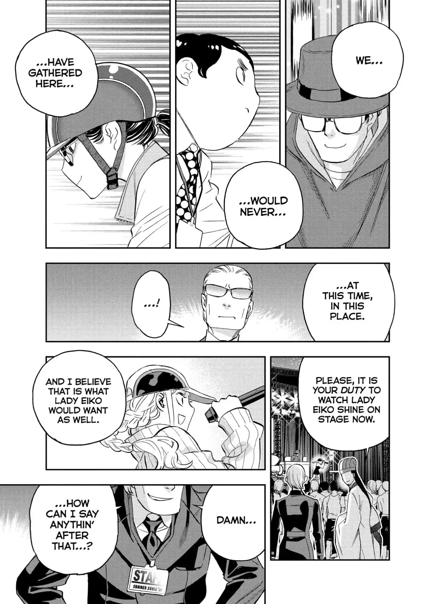 Paripi Koumei Chapter 90 page 15