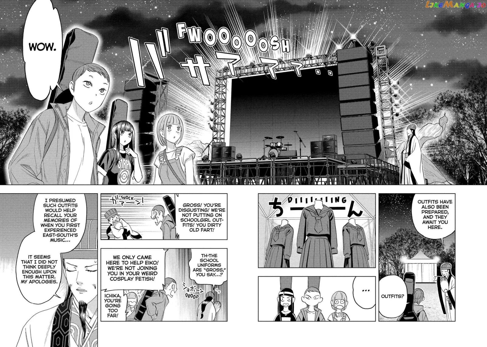 Paripi Koumei Chapter 93 page 10