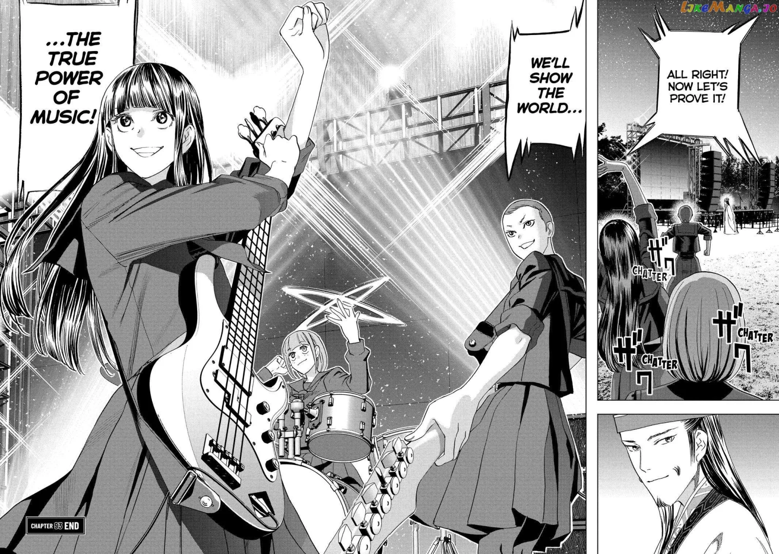 Paripi Koumei Chapter 93 page 15