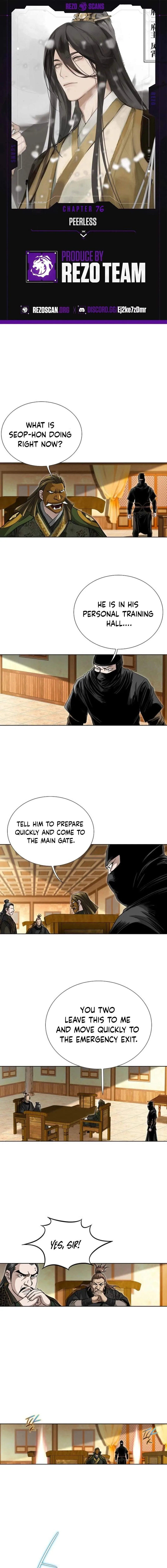 Peerless Chapter 76 page 1