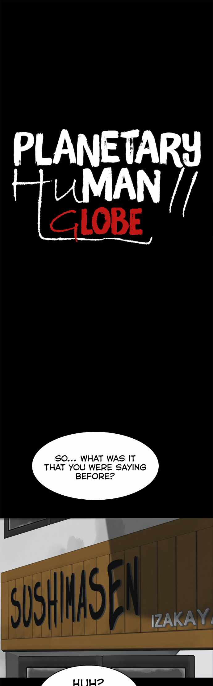 Planetary Human II: Globe Chapter 24 page 1