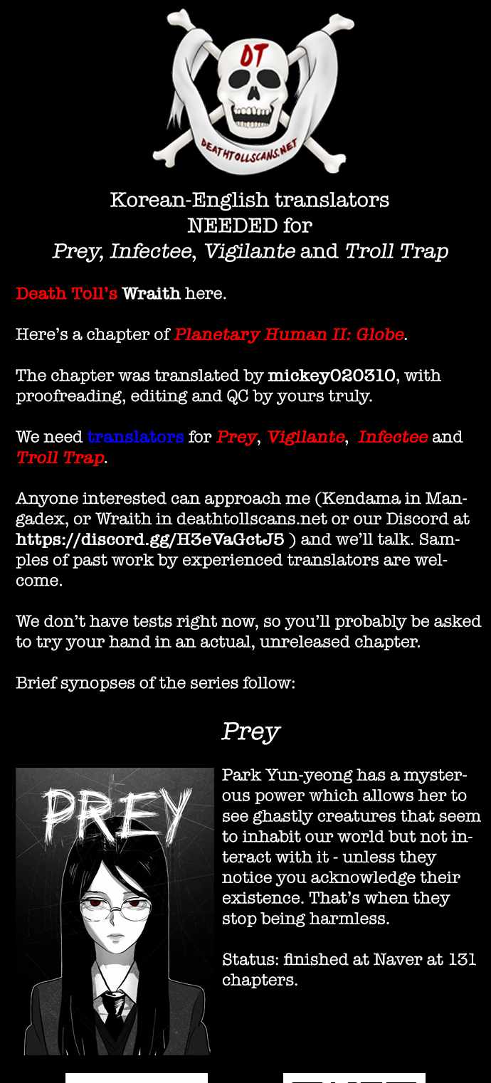 Planetary Human II: Globe Chapter 4 page 68