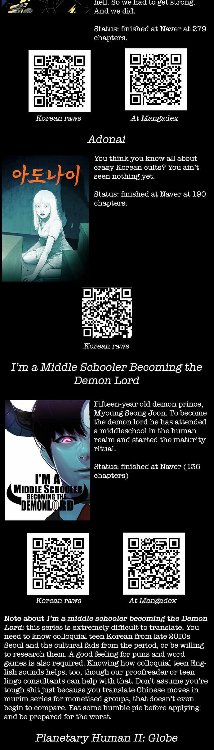 Planetary Human II: Globe Chapter 7 page 48