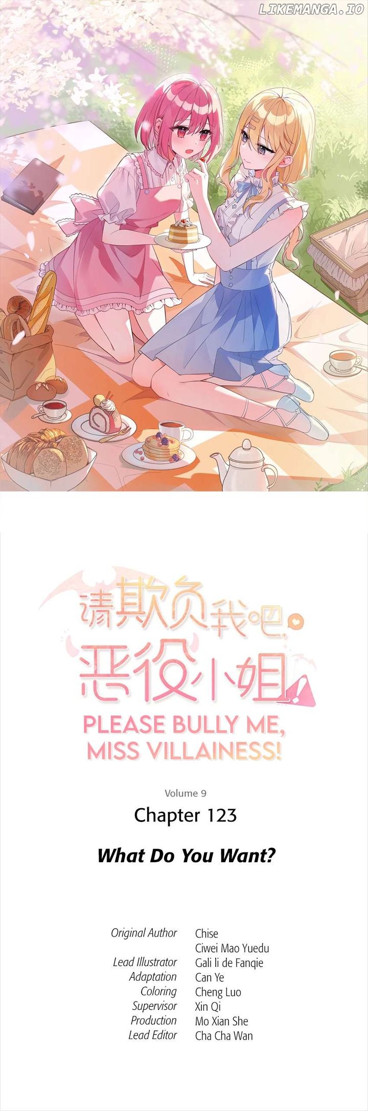 Please Bully Me, Miss Villainess! Please Bully Me, Miss Villainess! Chapter 123 page 1