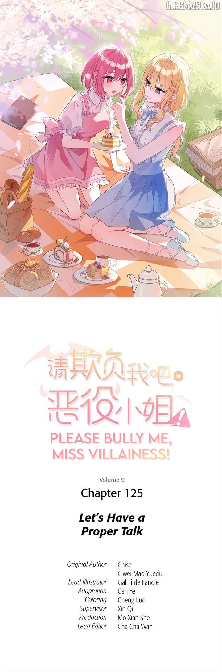 Please Bully Me, Miss Villainess! Please Bully Me, Miss Villainess! Chapter 125 page 1