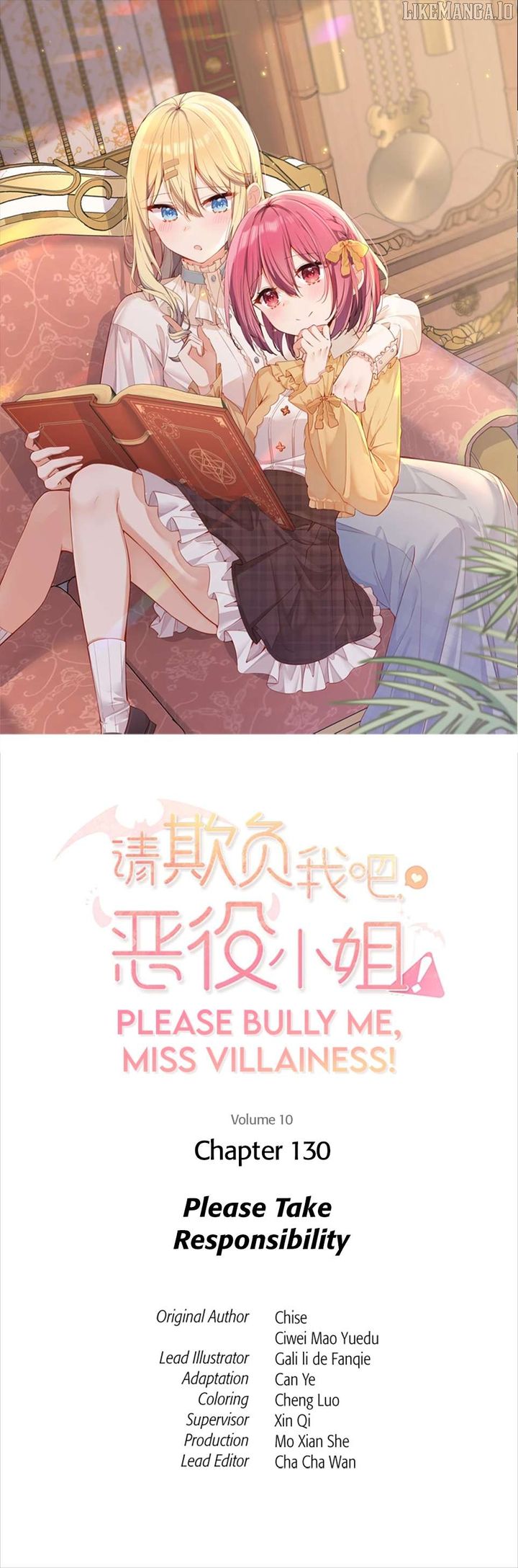 Please Bully Me, Miss Villainess! Please Bully Me, Miss Villainess! Chapter 130 page 1