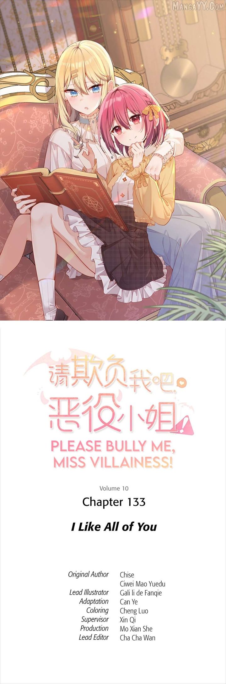 Please Bully Me, Miss Villainess! Please Bully Me, Miss Villainess! Chapter 133 page 1