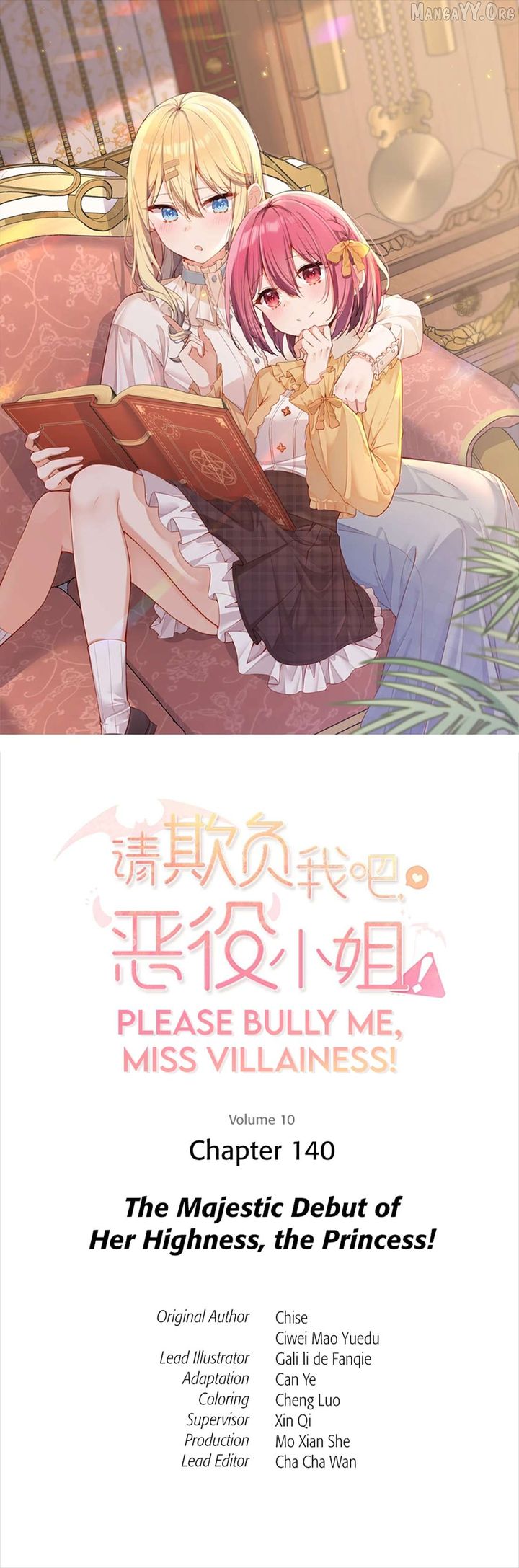 Please Bully Me, Miss Villainess! Please Bully Me, Miss Villainess! Chapter 140 page 1