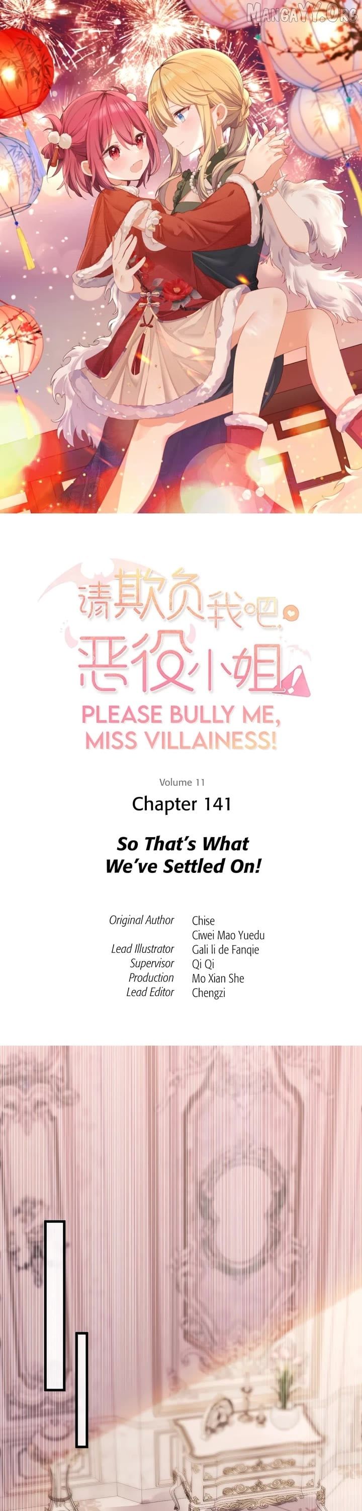 Please Bully Me, Miss Villainess! Please Bully Me, Miss Villainess! Chapter 141 page 1