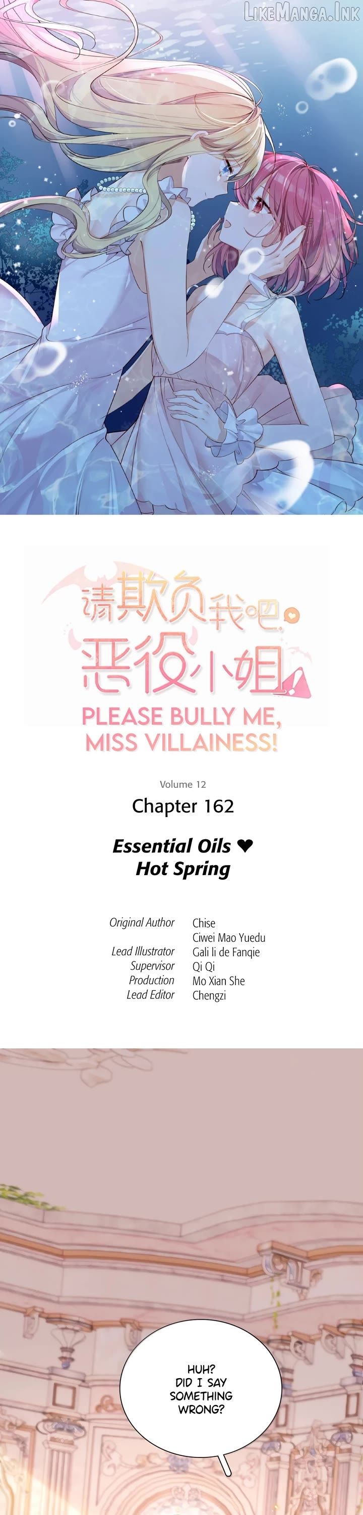 Please Bully Me, Miss Villainess! Please Bully Me, Miss Villainess! Chapter 162 page 1