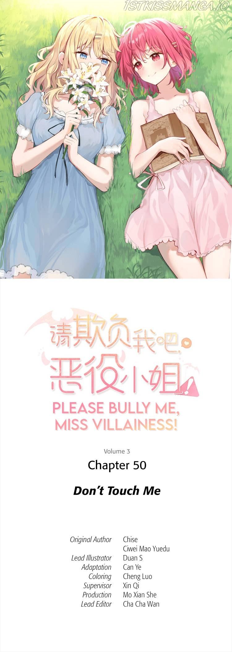Please Bully Me, Miss Villainess! Please Bully Me, Miss Villainess! Chapter 50 page 1