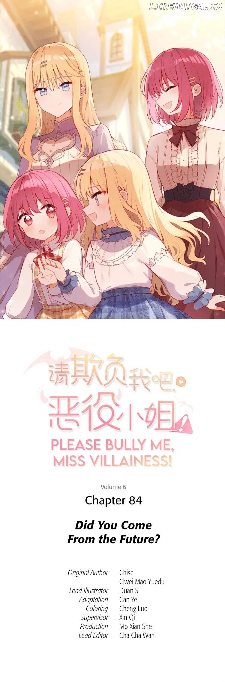Please Bully Me, Miss Villainess! Please Bully Me, Miss Villainess! Chapter 84 page 1