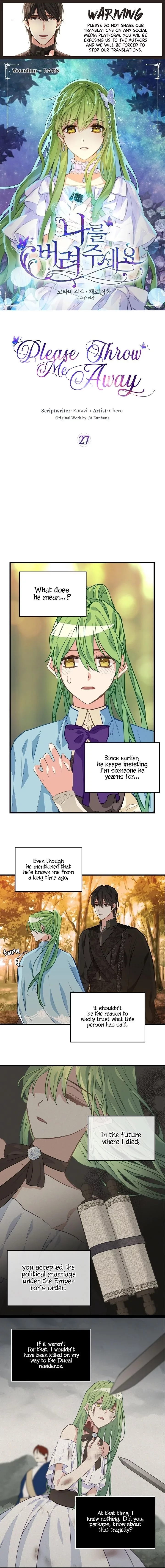 Please Throw Me Away Chapter 27 page 1