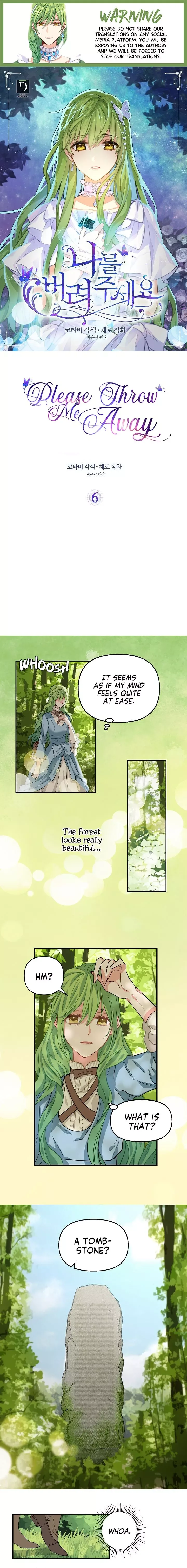 Please Throw Me Away Chapter 6 page 1