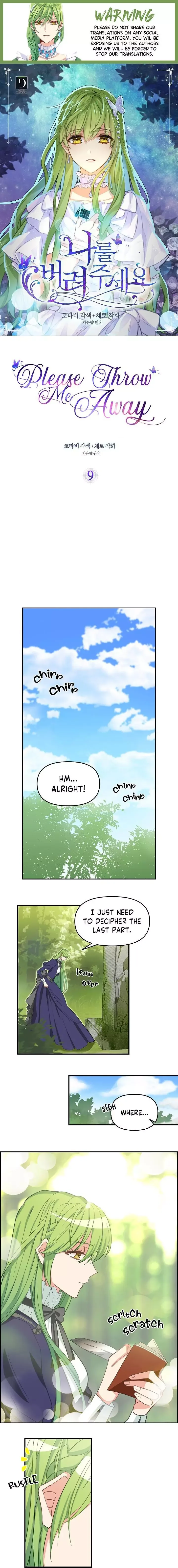 Please Throw Me Away Chapter 9 page 1