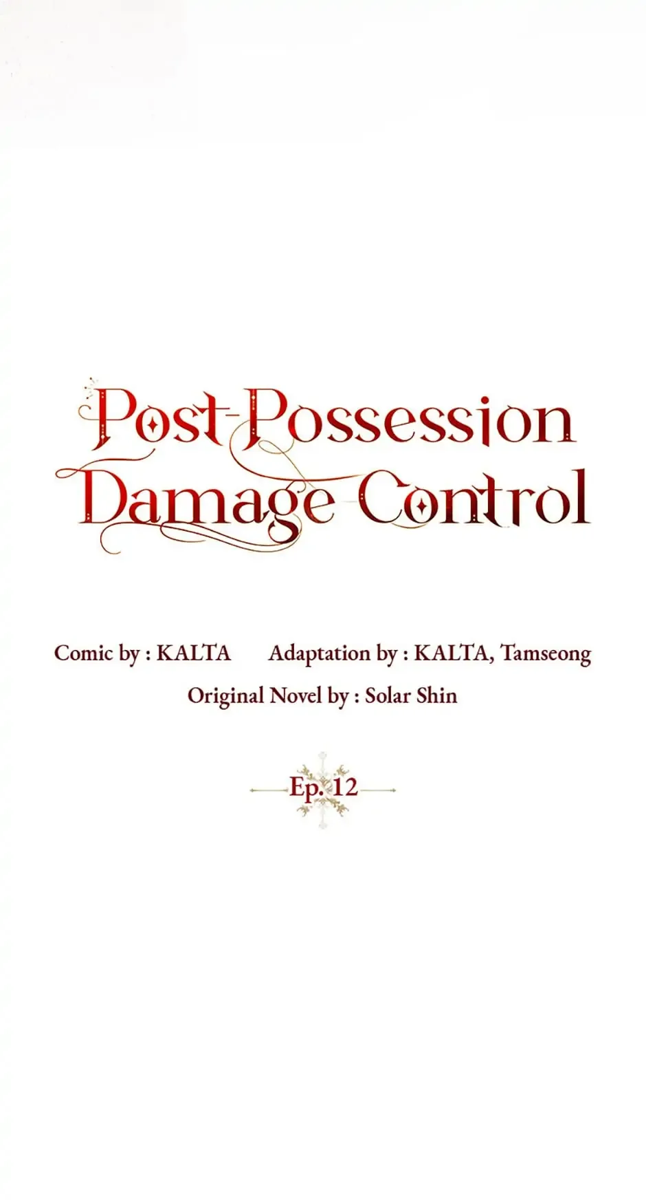 Post-Possession Damage Control Chapter 12 page 28