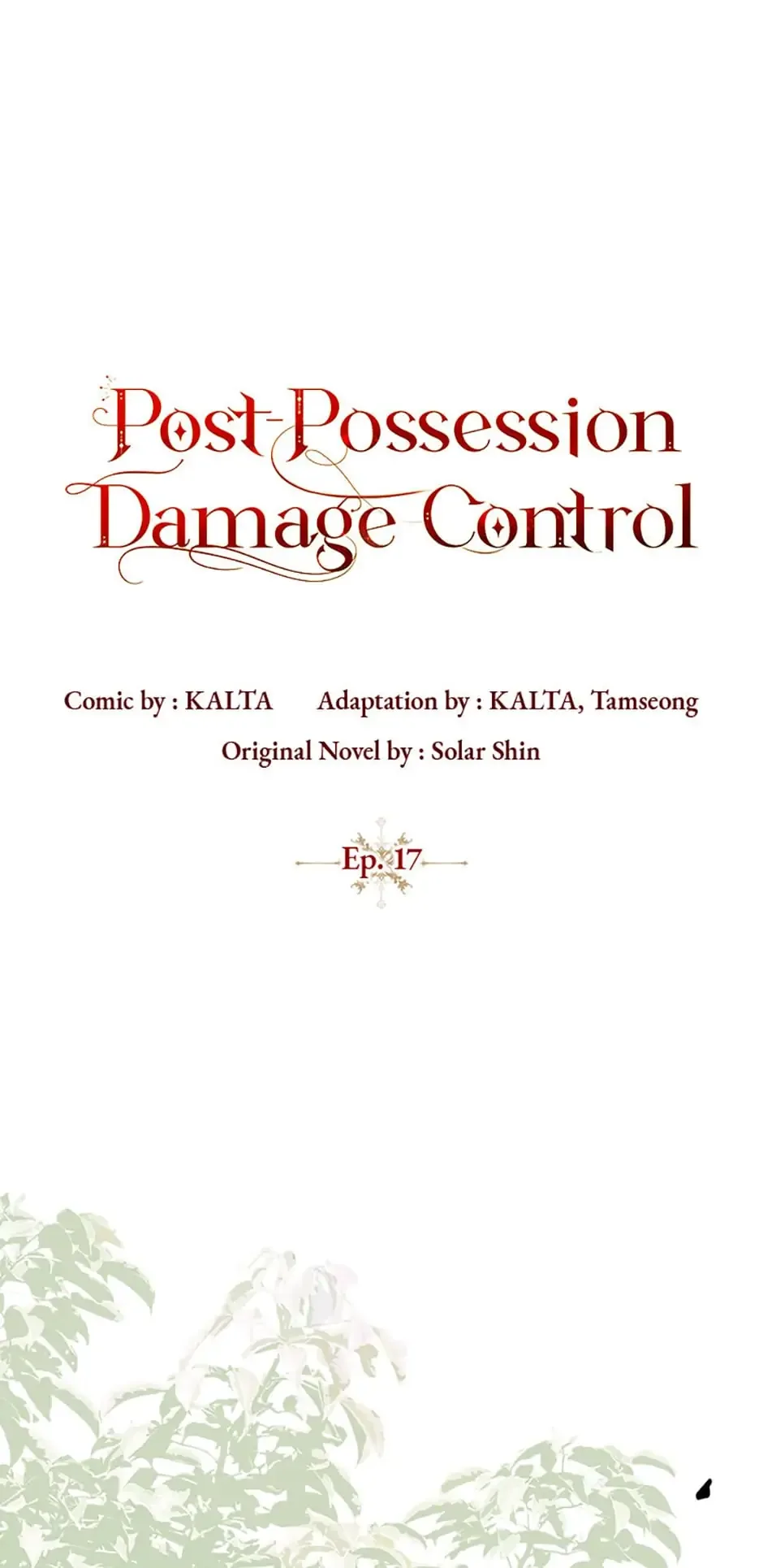 Post-Possession Damage Control Chapter 17 page 11