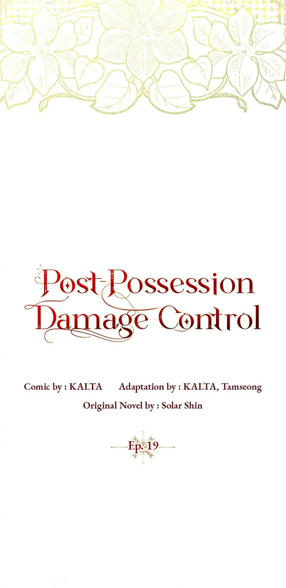 Post-Possession Damage Control Chapter 19 page 26