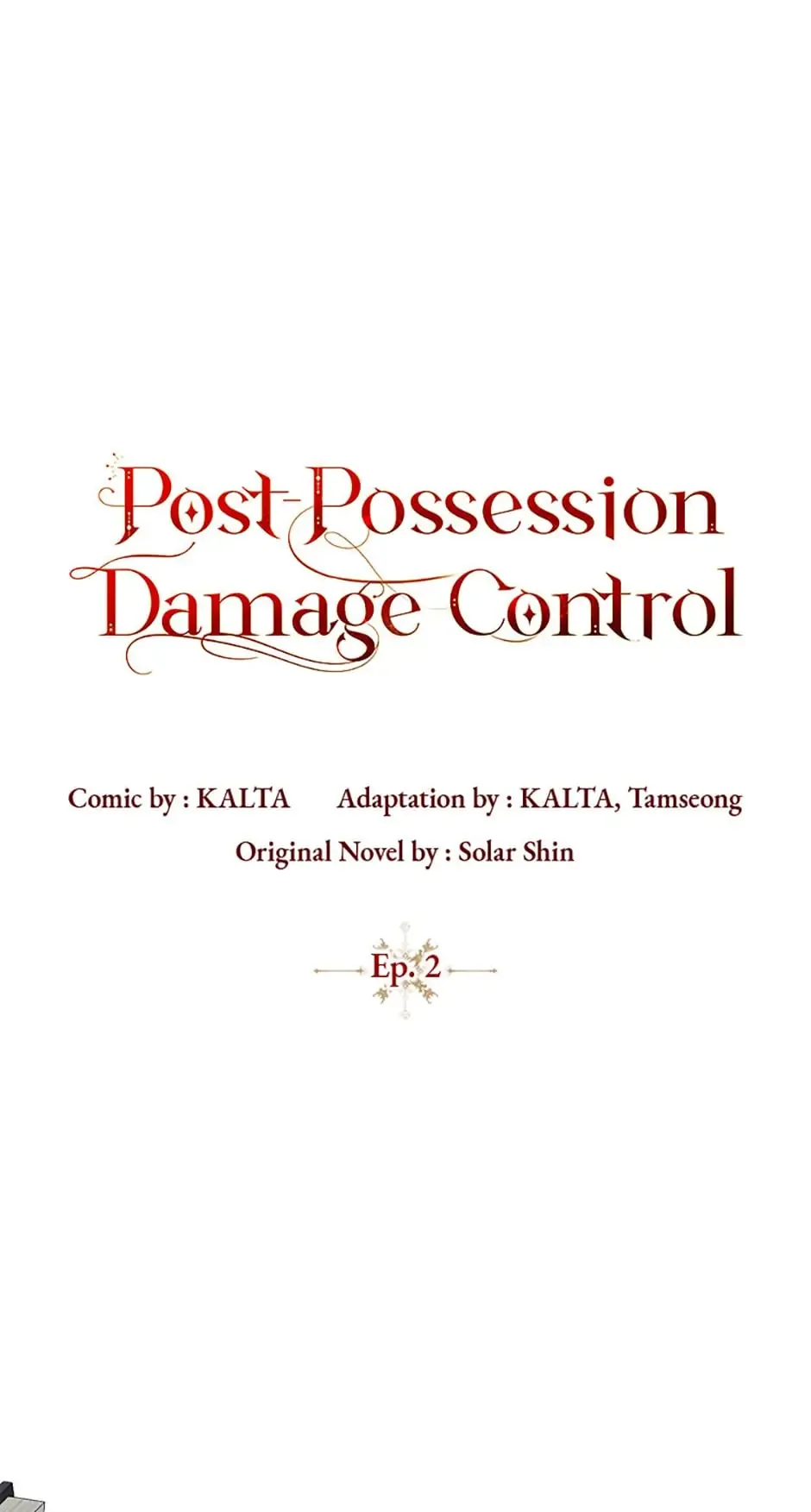 Post-Possession Damage Control Chapter 2 page 6