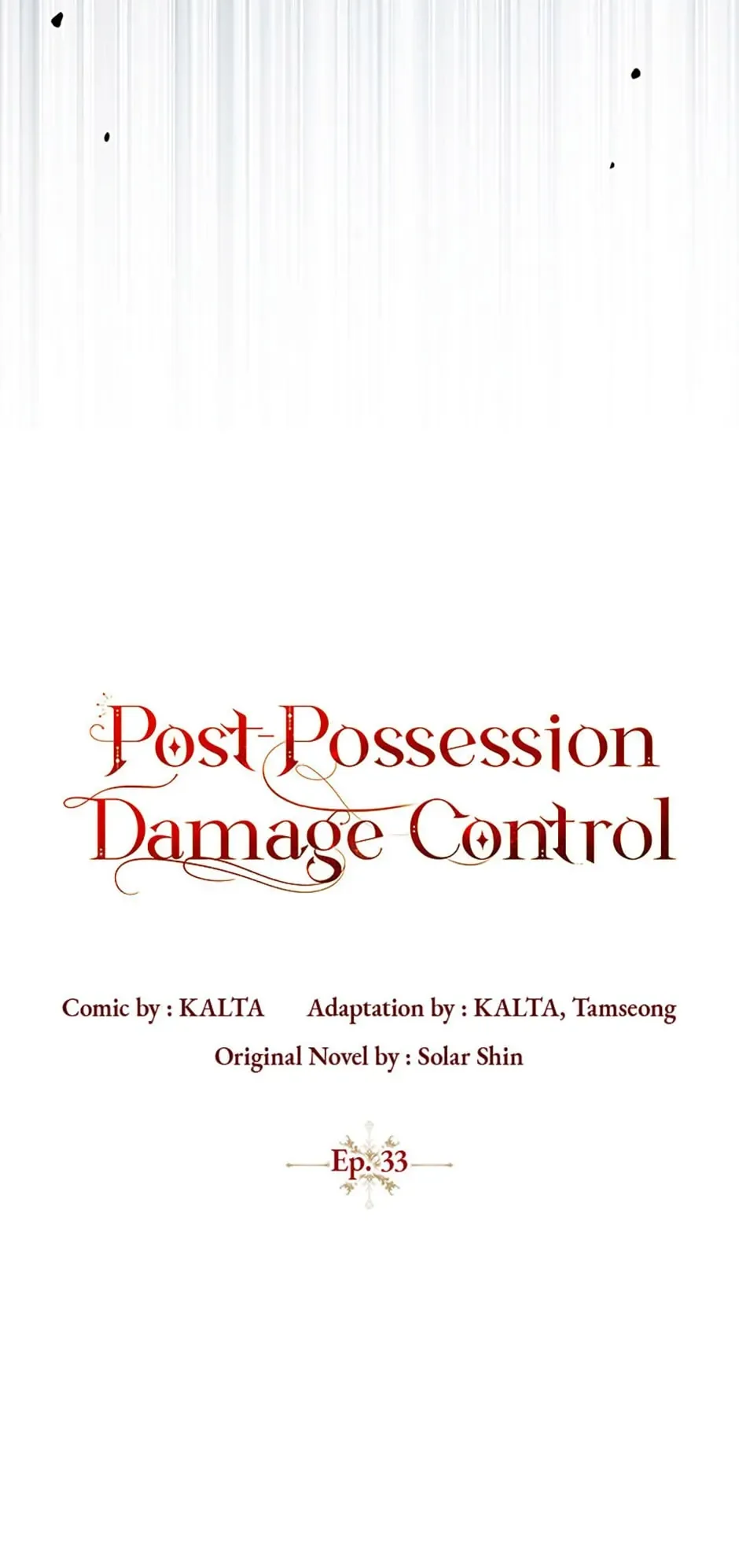 Post-Possession Damage Control Chapter 33 page 29