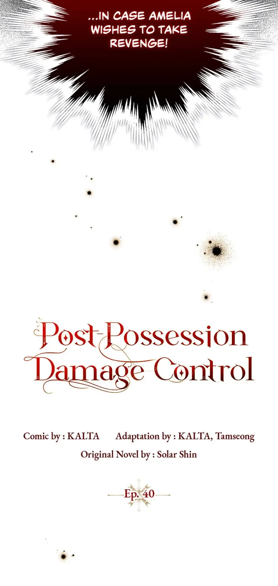 Post-Possession Damage Control Chapter 40 page 5