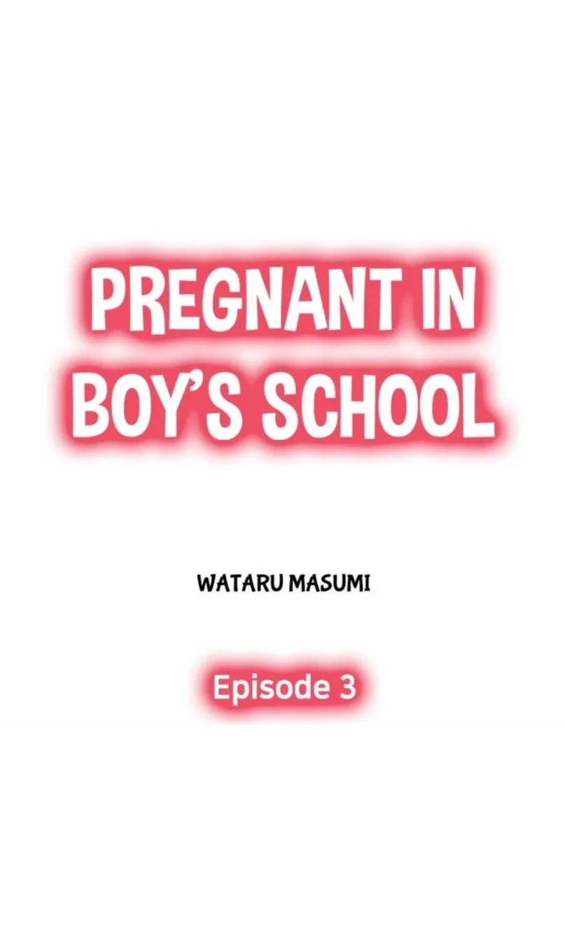 Pregnant in Boys School Chapter 3 page 1