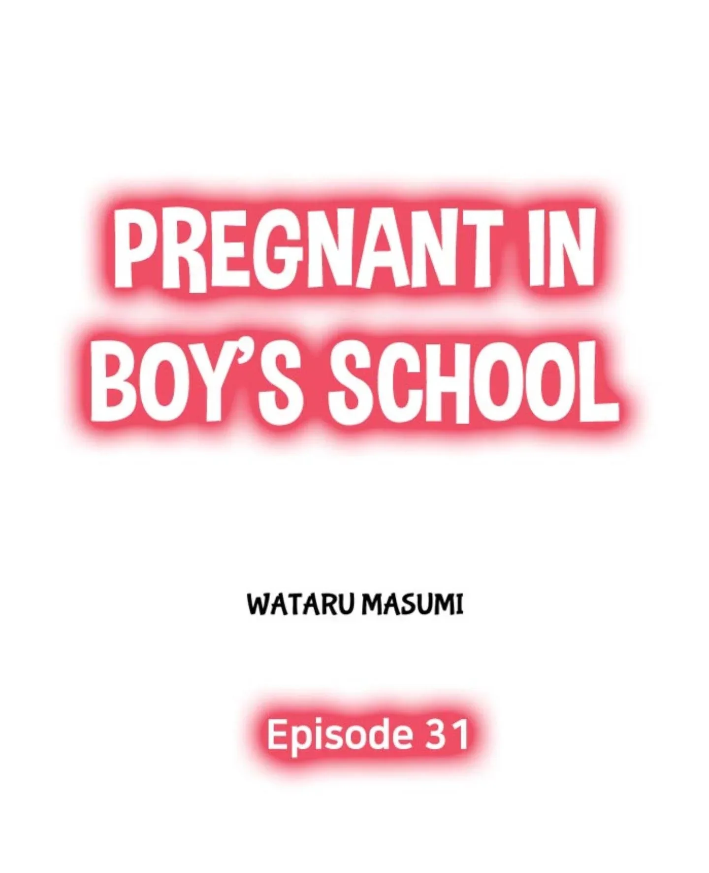Pregnant in Boys School Chapter 31 page 1