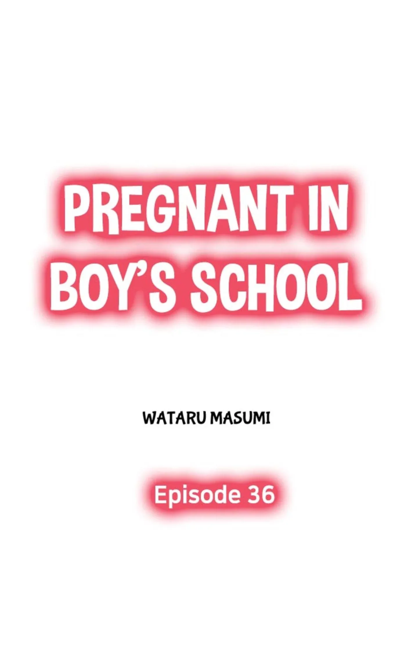 Pregnant in Boys School Chapter 36 page 1