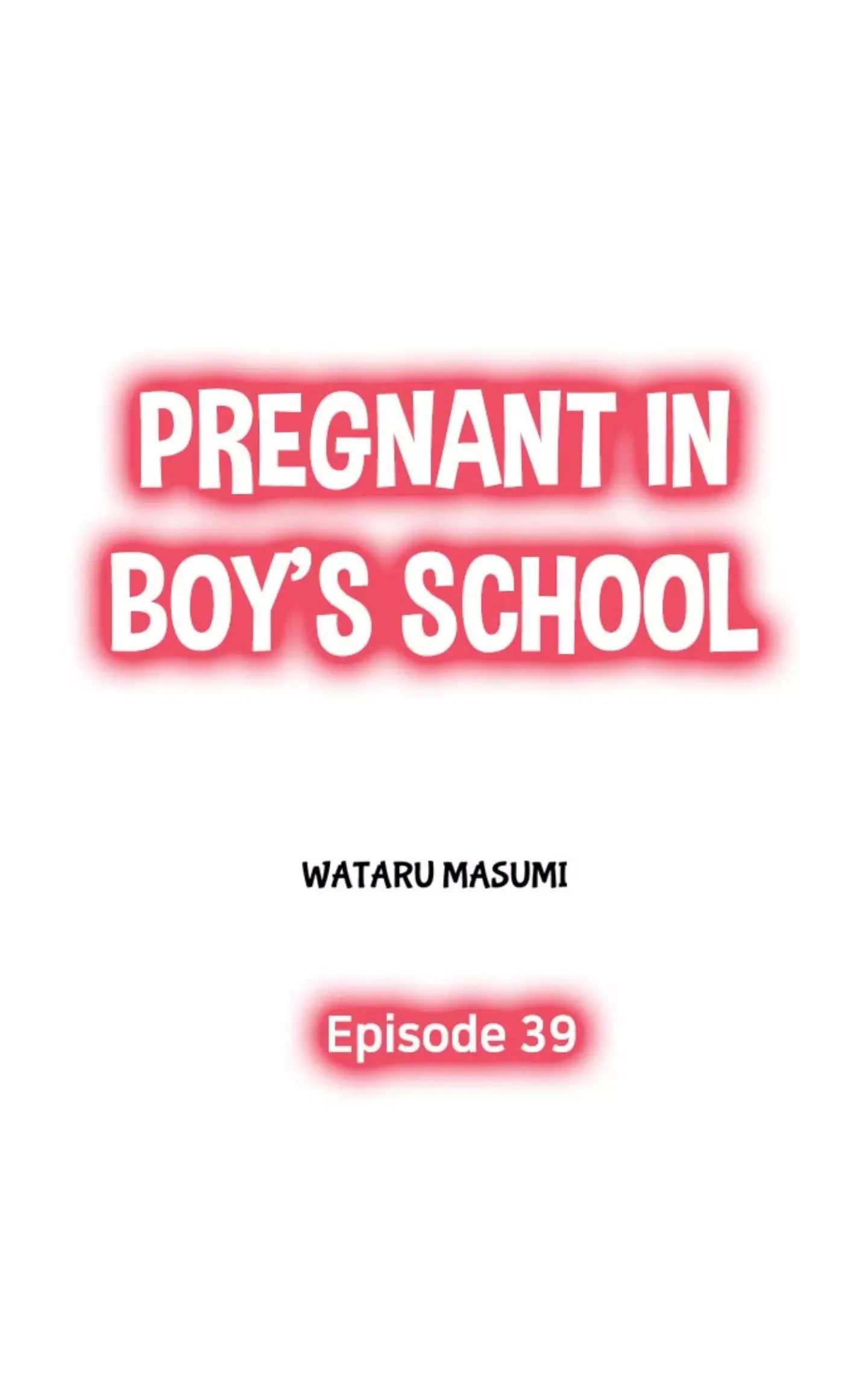 Pregnant in Boys School Chapter 39 page 1