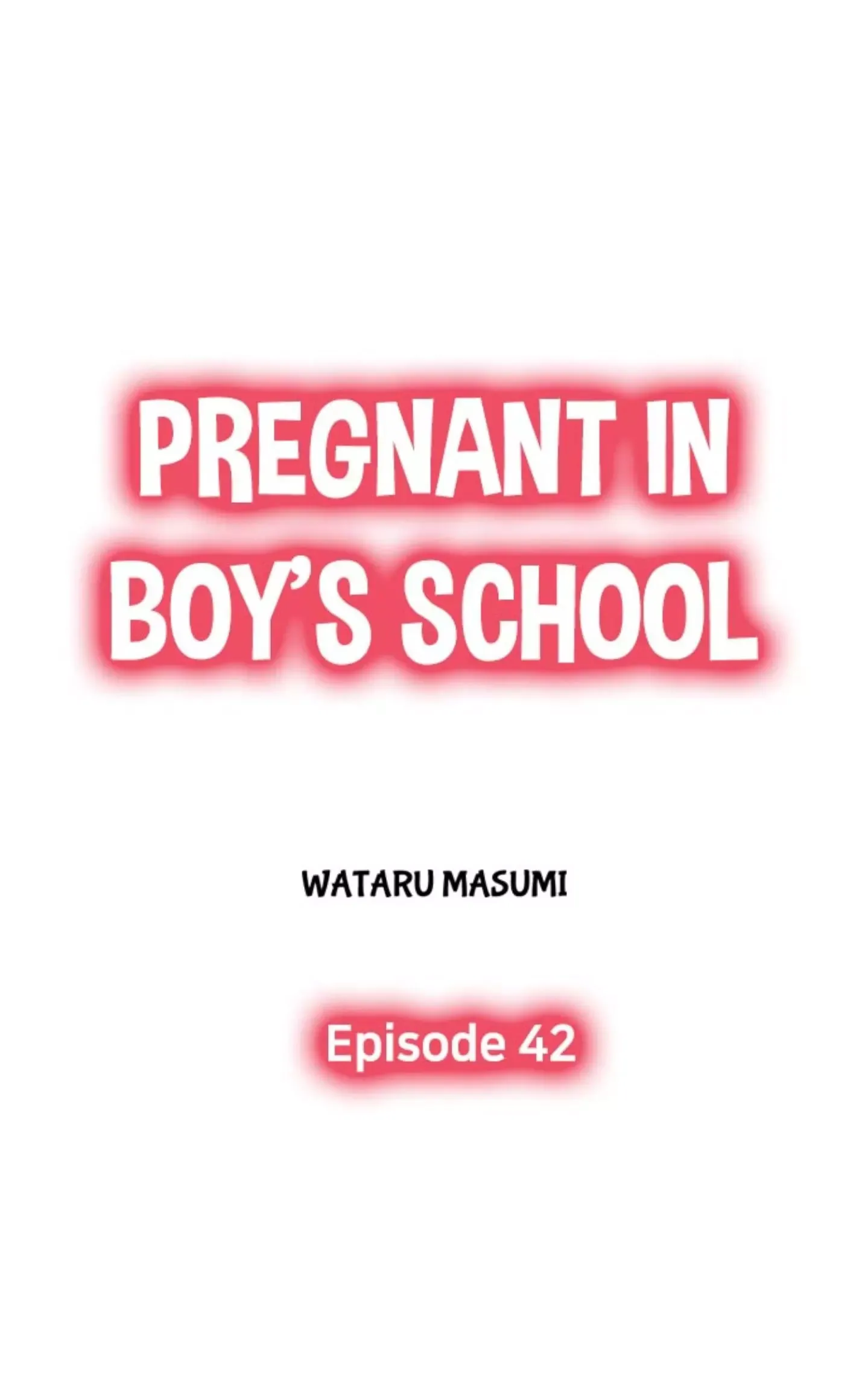 Pregnant in Boys School Chapter 42 page 1