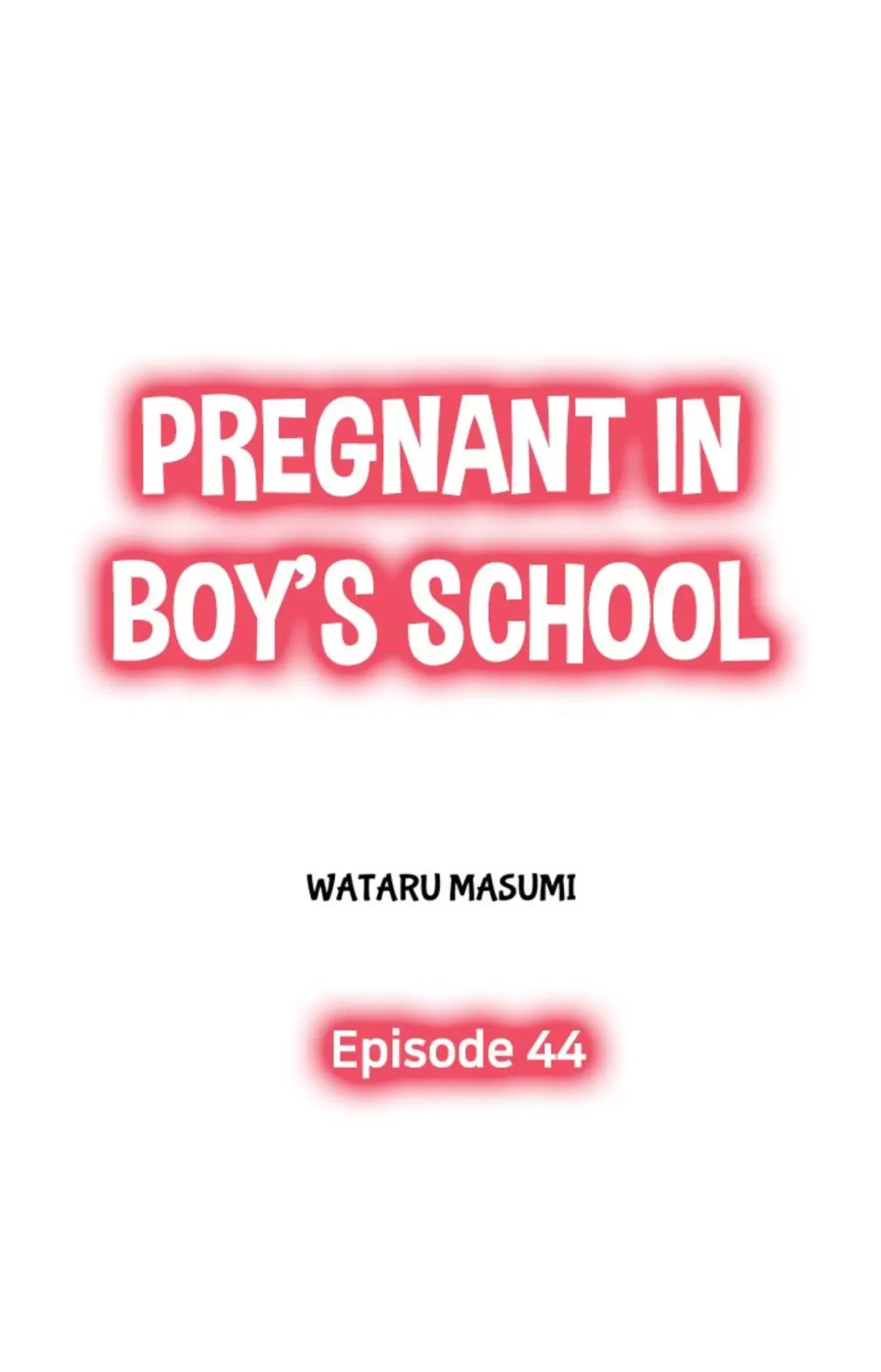 Pregnant in Boys School Chapter 44 page 1