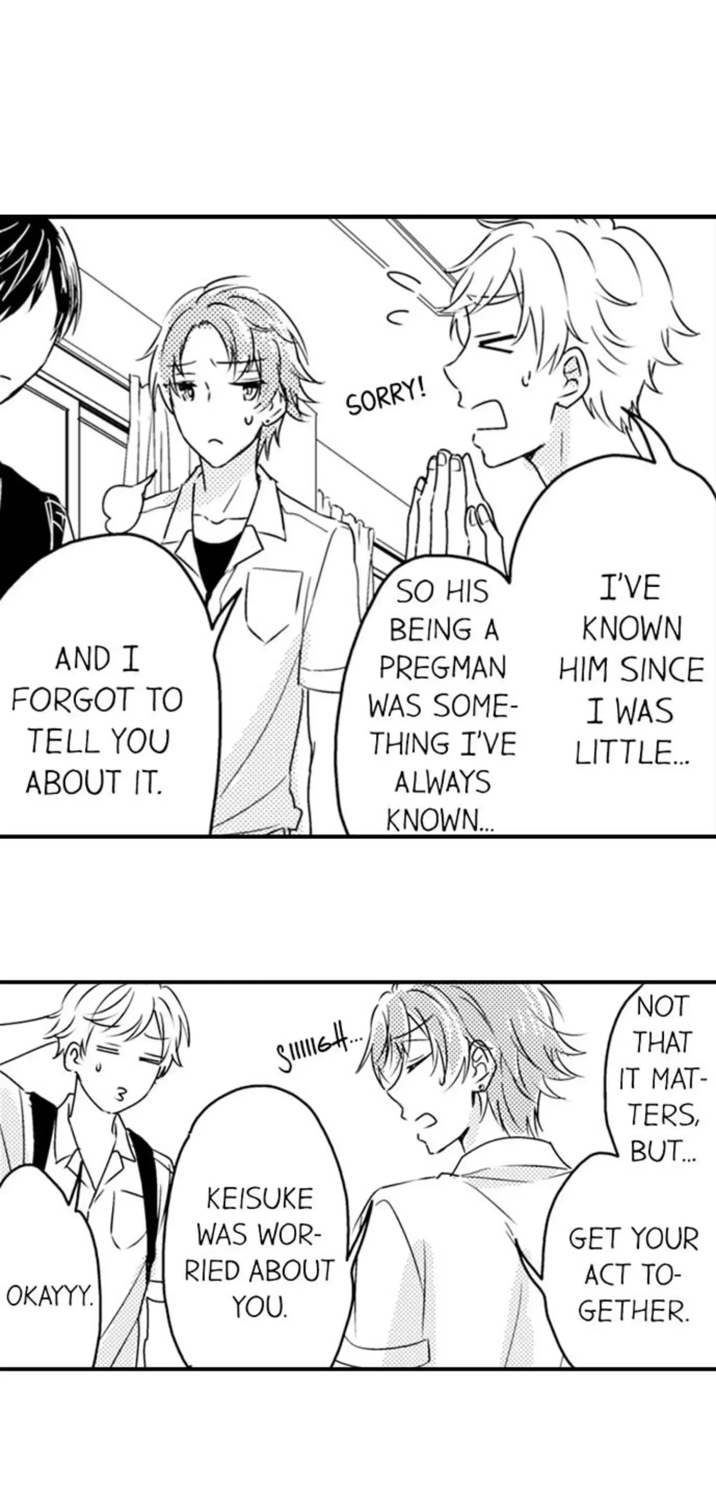 Pregnant in Boys School Chapter 50 page 28