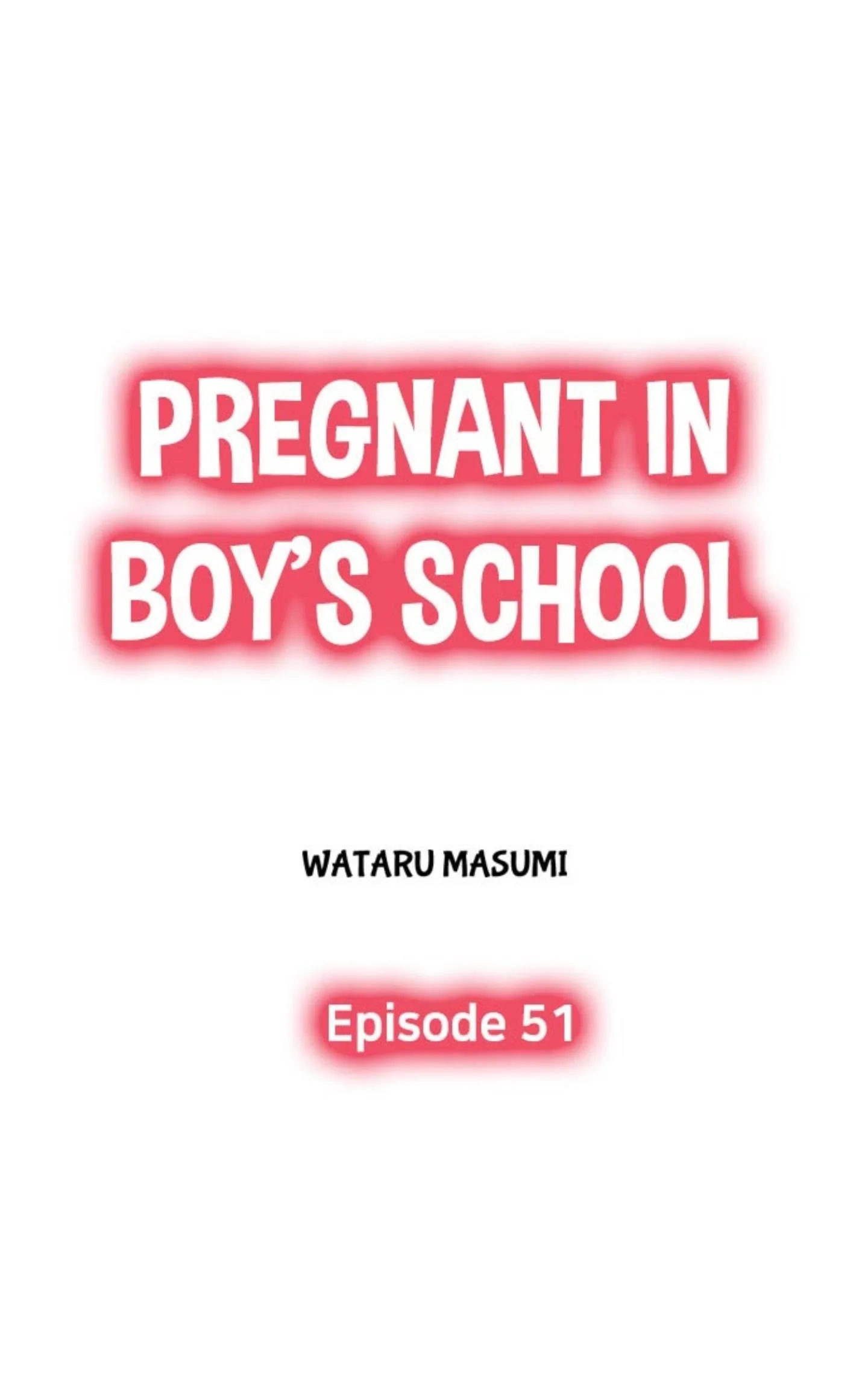Pregnant in Boys School Chapter 51 page 1