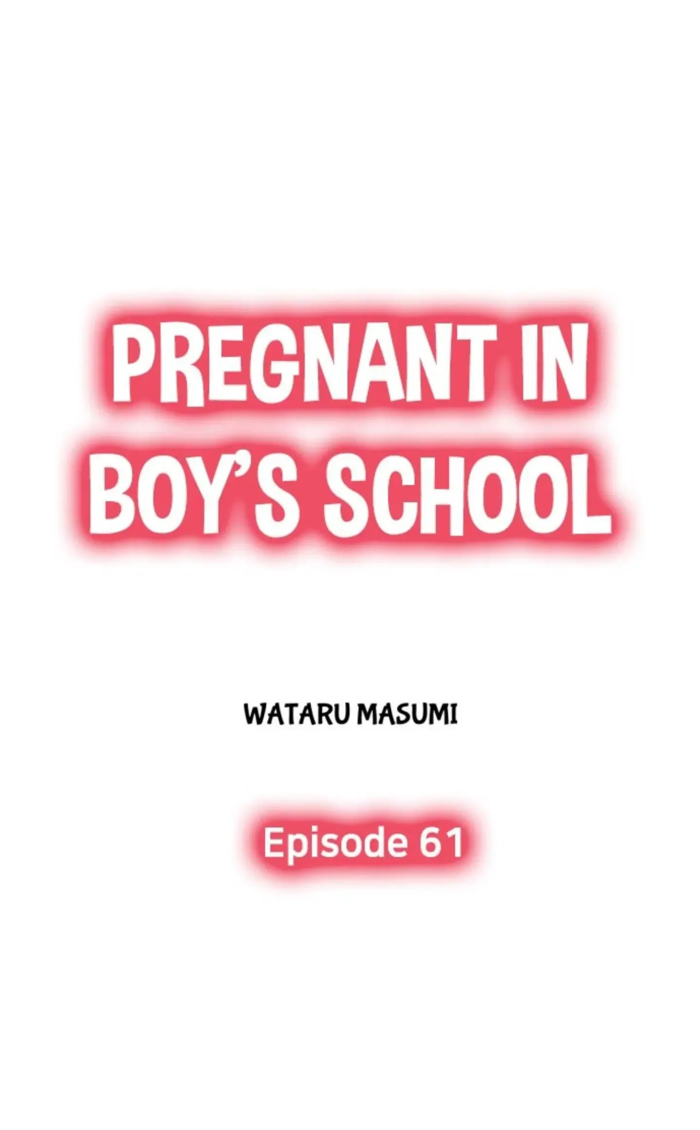 Pregnant in Boys School Chapter 61 page 1