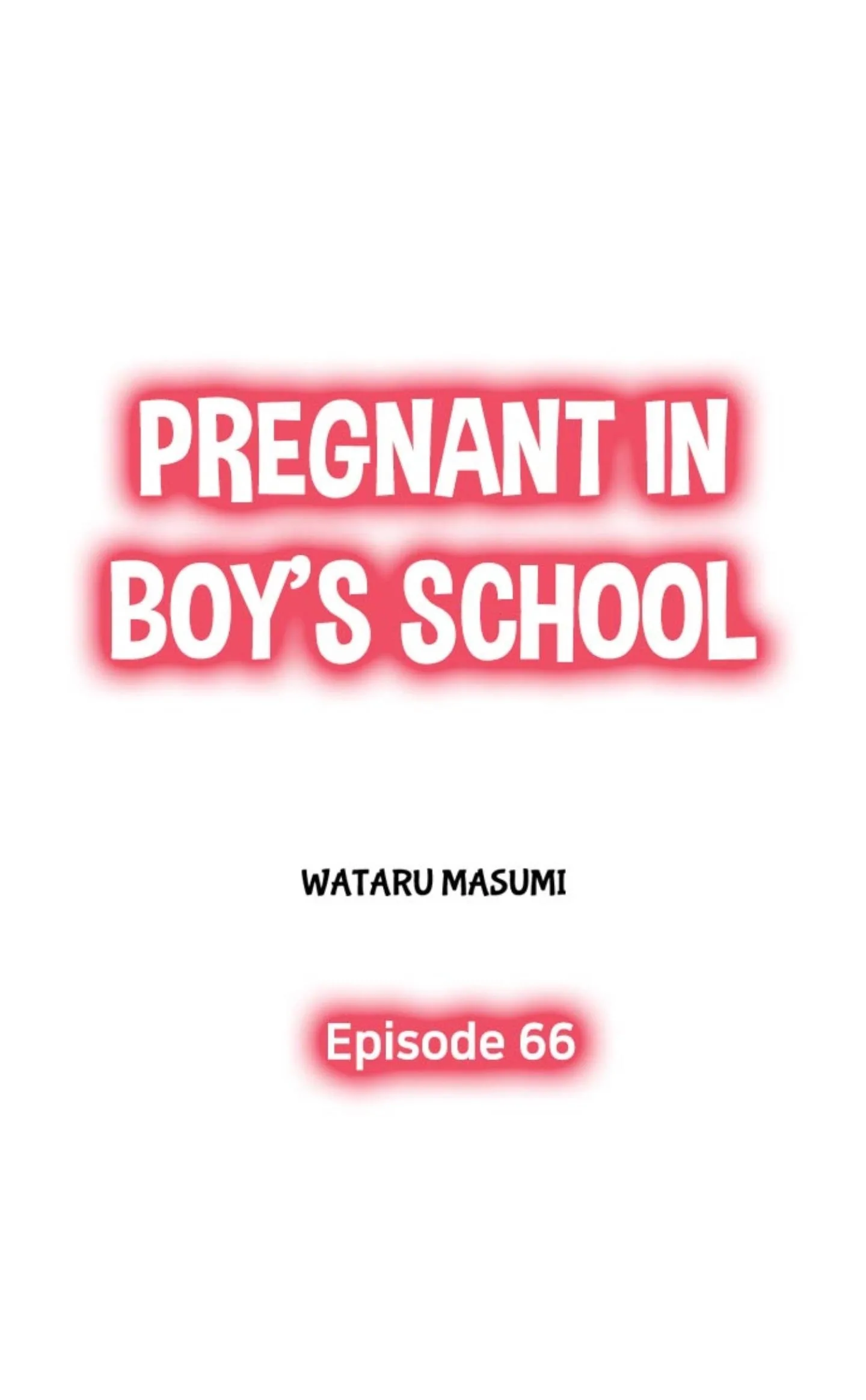 Pregnant in Boys School Chapter 66 page 1