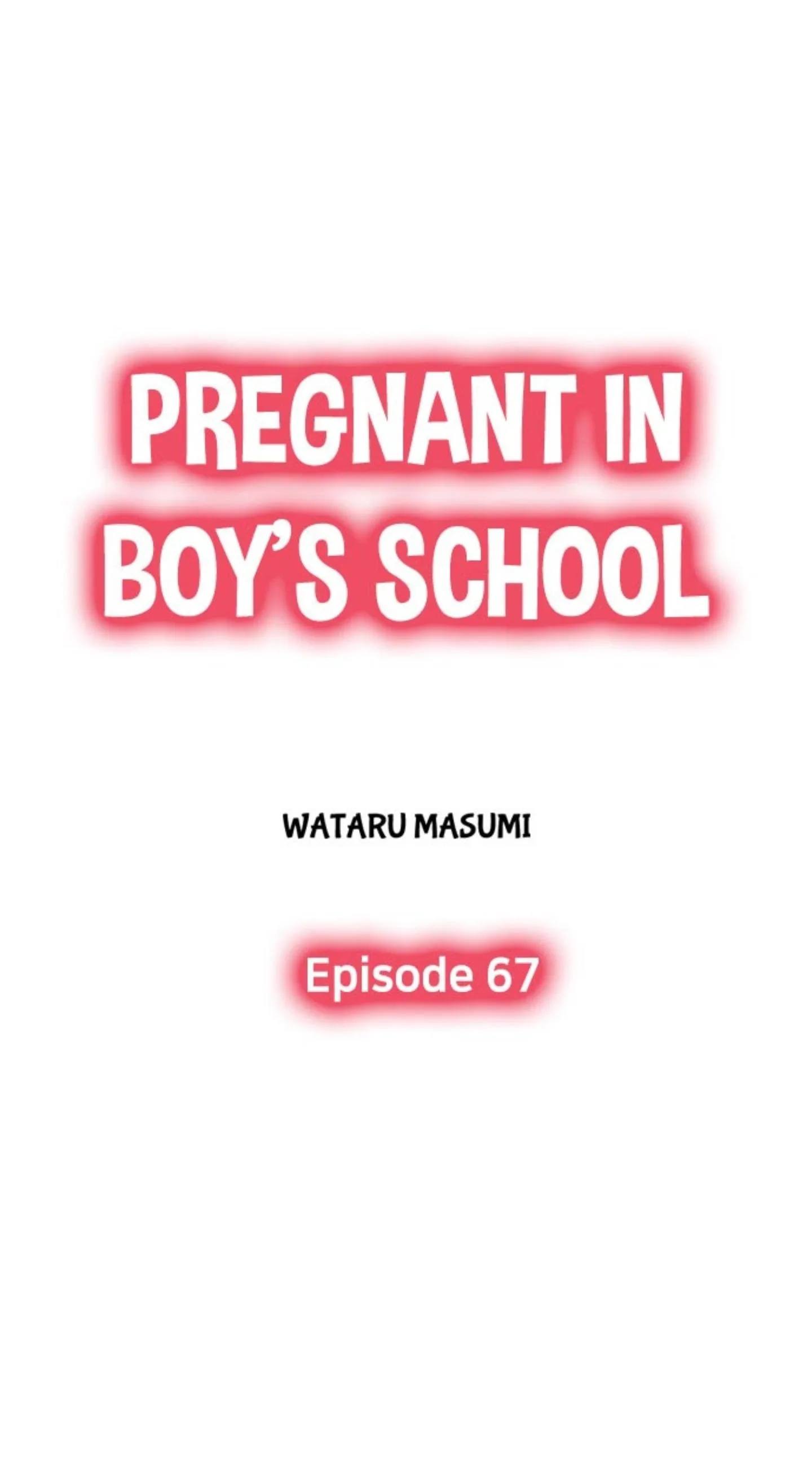 Pregnant in Boys School Chapter 67 page 1