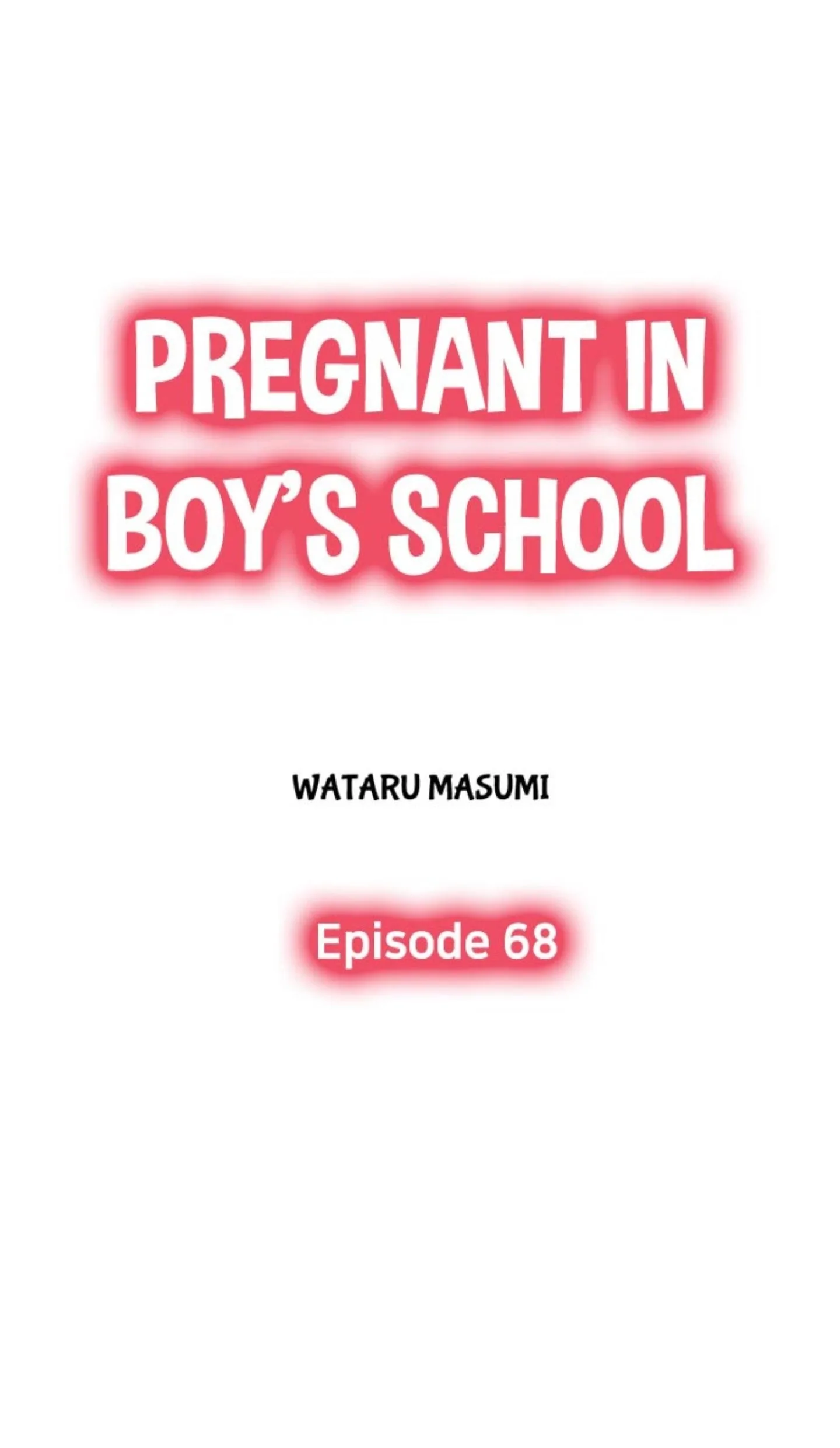 Pregnant in Boys School Chapter 68 page 1