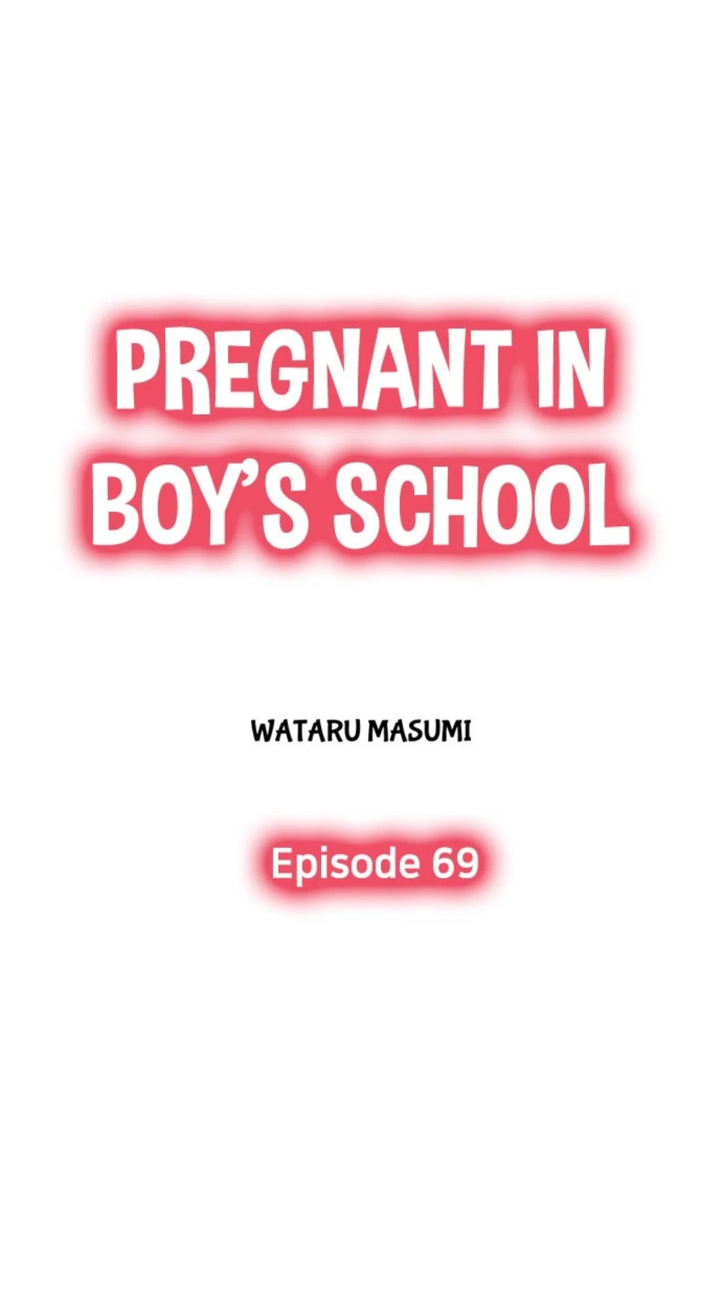 Pregnant in Boys School Chapter 69 page 1